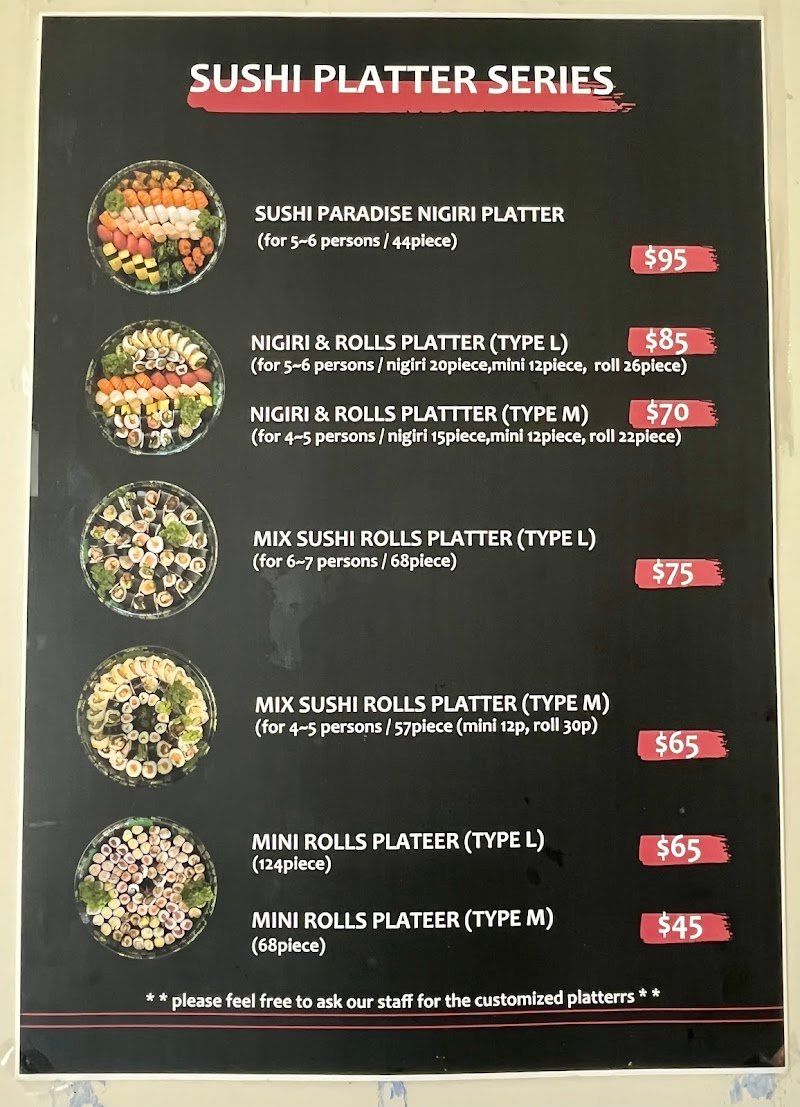 Sushi Paradise Cairns photo 4